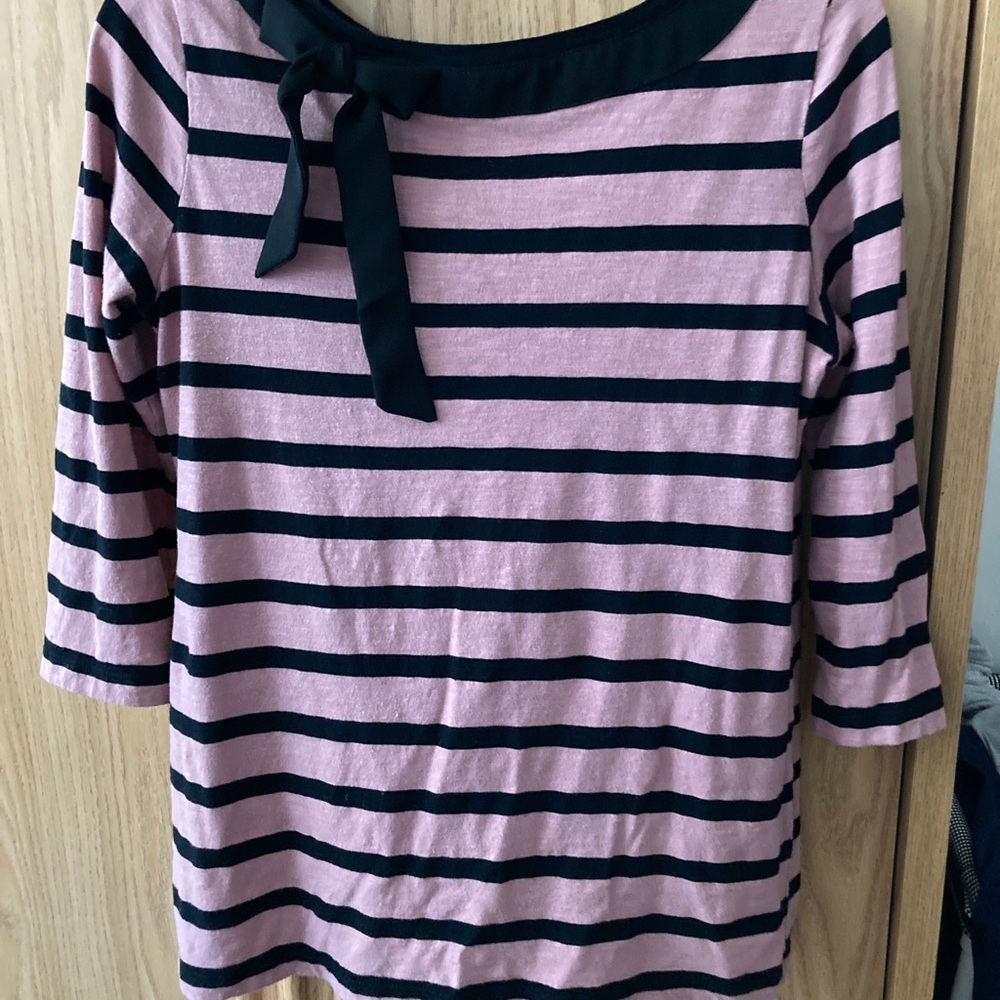 Loft Striped 3/4 Sleeve Shirt - Picture 6 of 7